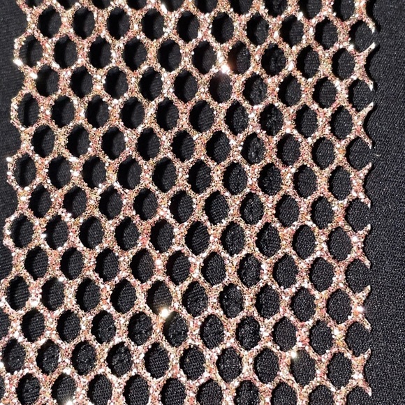 NEW Glittery Rose Gold Decorative Ribbon - Picture 6 of 8